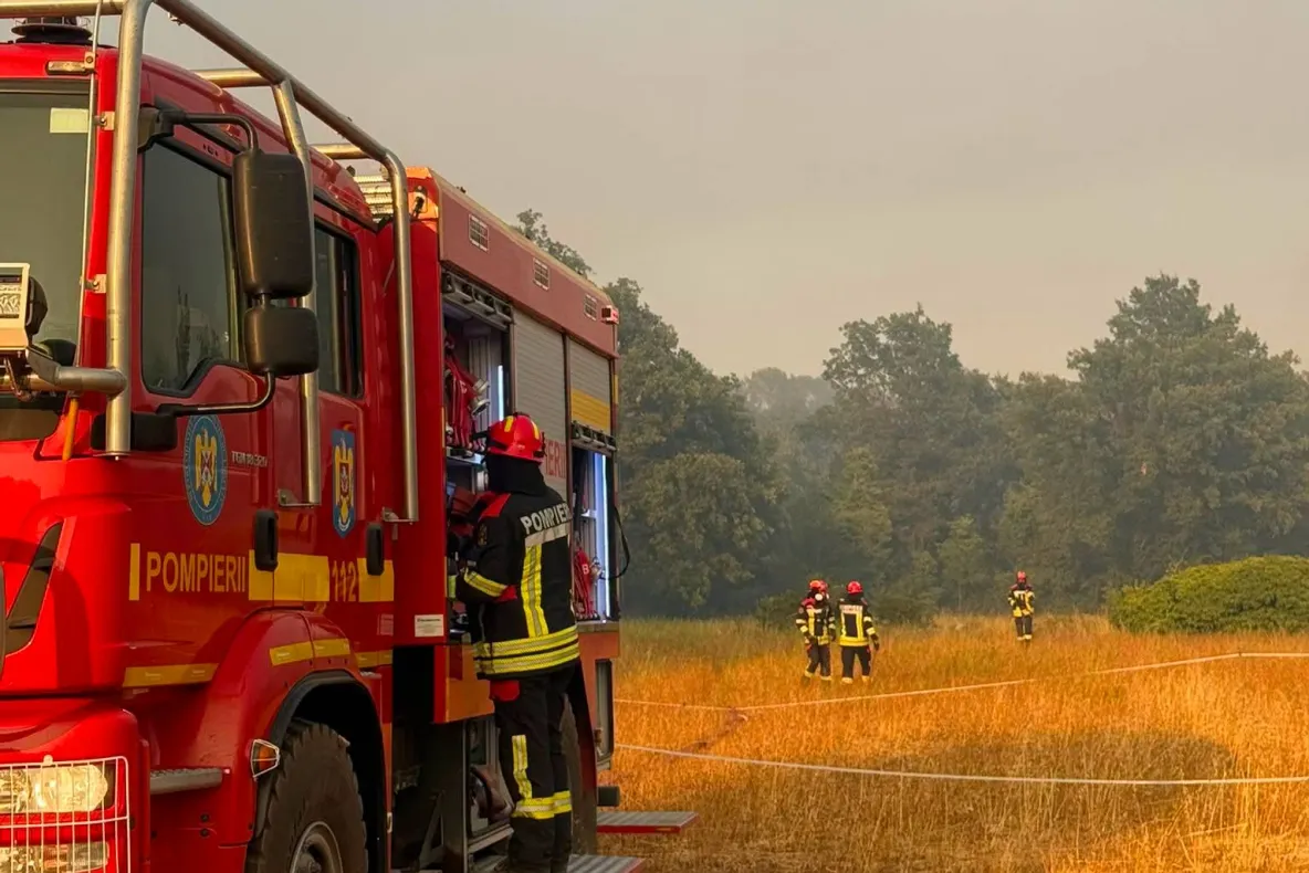 Contingent nou de pompieri români în Grecia