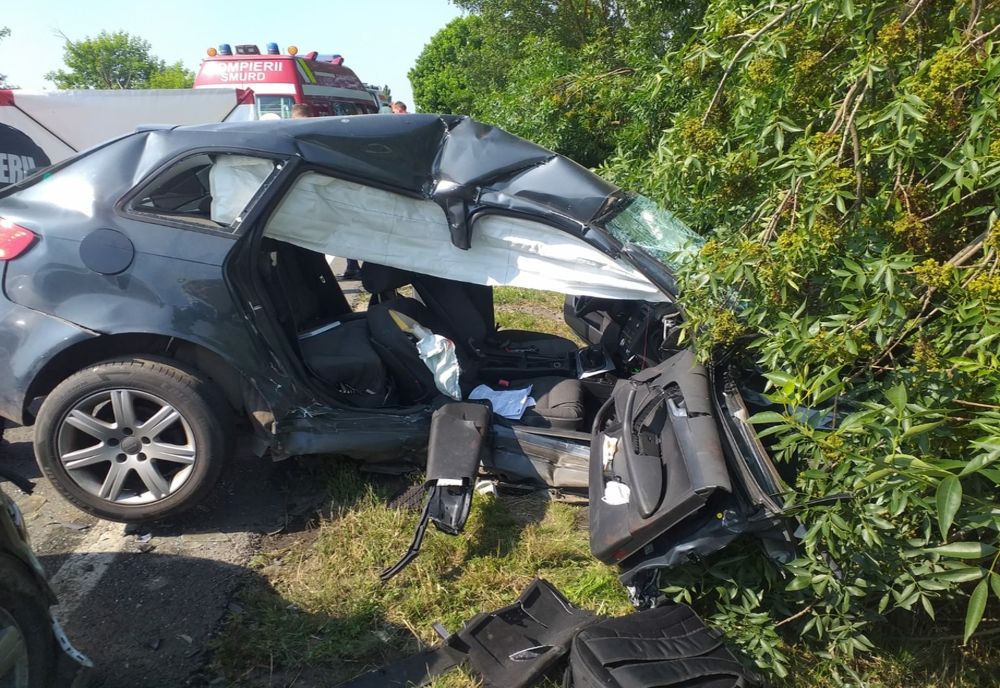 Grav accident rutier la ieşire din Salonta | O persoană şi-a pierdut viaţa (FOTO)