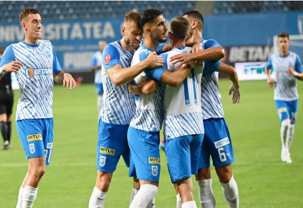 Universitatea Craiova, 4-1 în deplasare cu Poli Iaşi