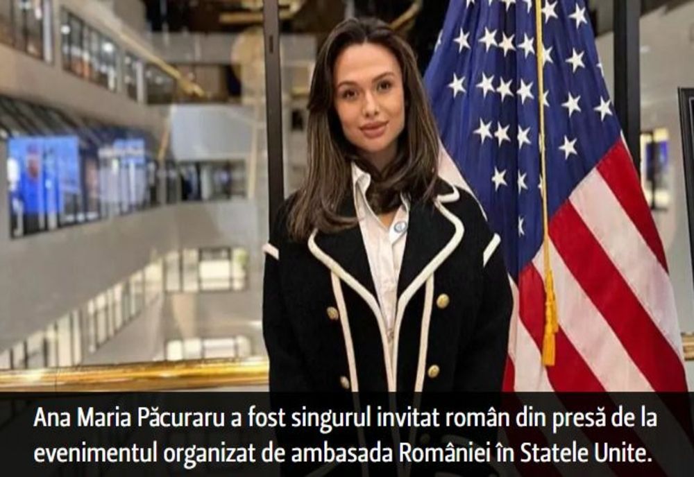 Ana Maria Păcuraru Dobra - singurul jurnalist român de la evenimentul NATO