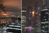 Atac masiv asupra Moscovei: dronele ucrainene au lovit la 15 kilometri de Kremlin - VIDEO