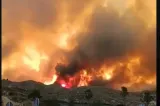 Incendiu major în vestul Spaniei, aproape de granița cu Portugalia: 12 sate evacuate
