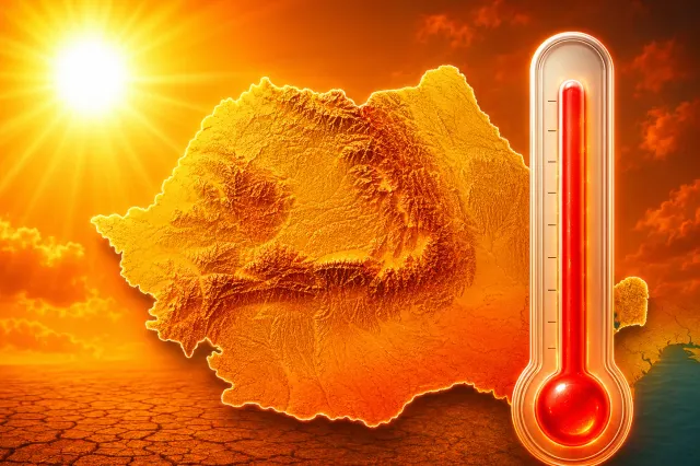Cod roșu de caniculă în România. Zonele unde temperaturile pot ajunge la 40 de grade - HARTA