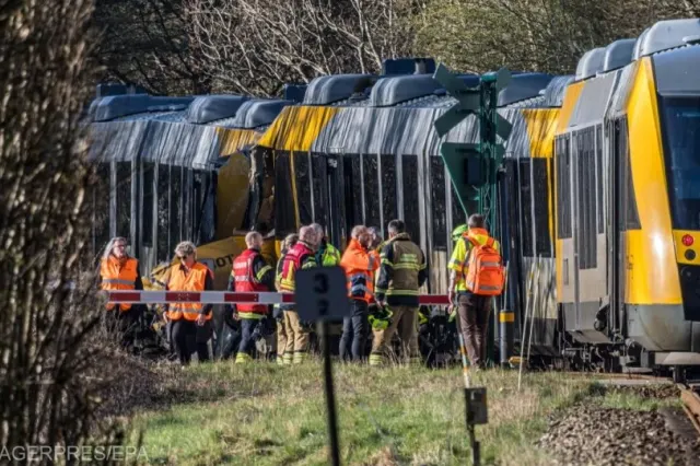 Grav accident feroviar în Danemarca